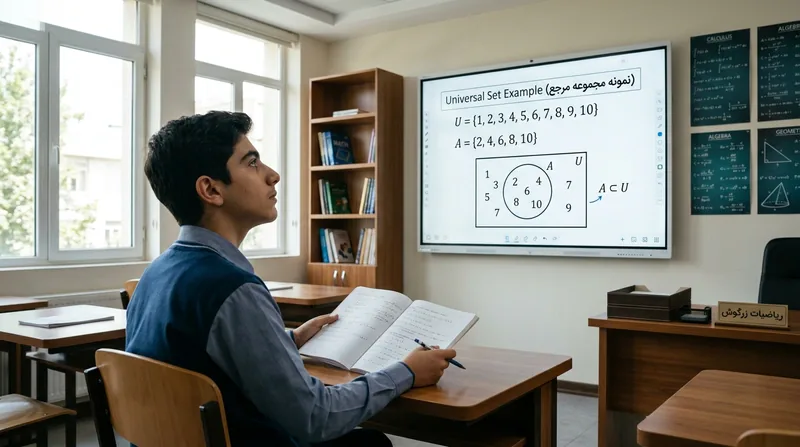 مثال عددی مجموعه مرجع